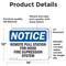 Signmission Remote Pull Station For Hood Fire Suppression OSHA Notice Sign, Vinyl Decal, 14in W x 10in L, 2PK OS-2PACK-NS-D-1014-L-18032 - alternate 5
